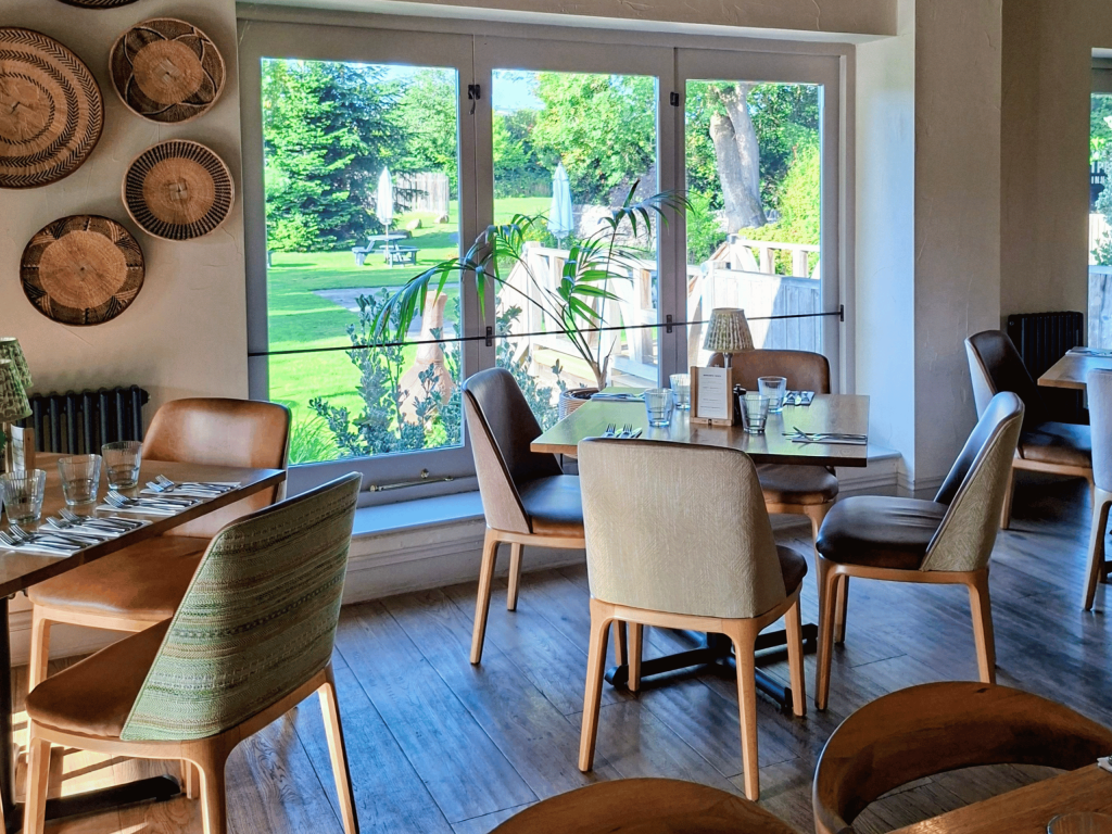 Interior of The Griffin Inn Swithland, featuring contract furniture and soft furnishings, blending heritage charm with contemporary comfort.