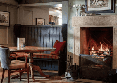 Bespoke headboards, contract furniture, and soft furnishings for a country hotel, creating a stylish and comfortable interior.