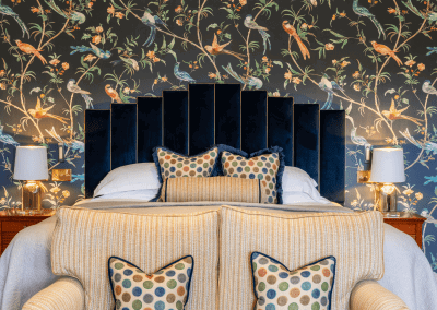 Bespoke hotel furniture featuring bright and modern tones, durable finishes and a welcoming contemporary style for guests.