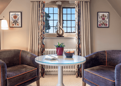 Bespoke hotel furniture featuring calm and serene tones, durable finishes, and statement pieces for a truly unique style.
