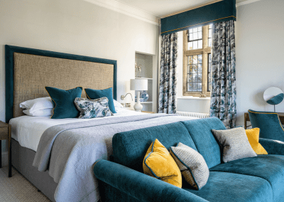 Bespoke hotel furniture featuring calm and serene tones, durable finishes, and statement pieces for a truly unique style.