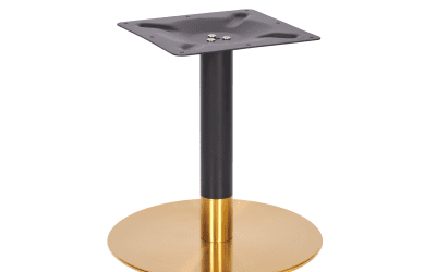 Zeus Round Brass & Black