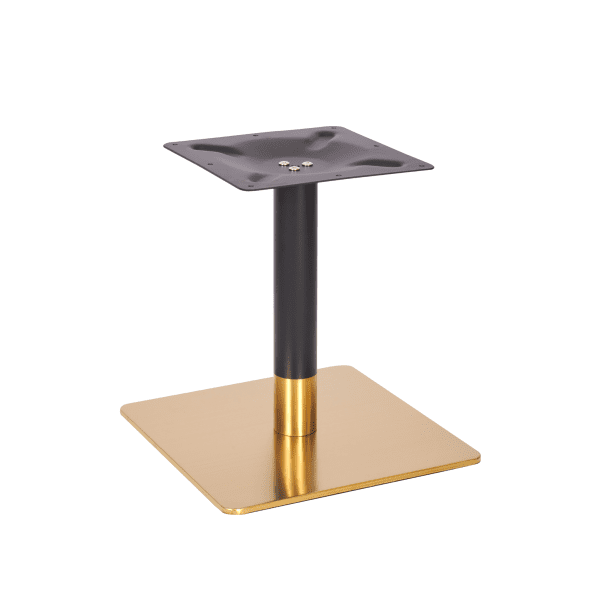 Zeus Square Brass & Black