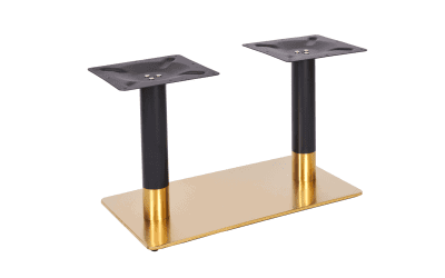 Zeus Twin Brass & Black